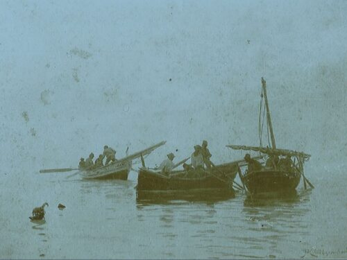Pescatori di Bordighera (IM), oltre un secolo fa